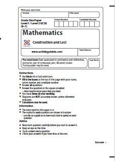 Loci questions for GCSE Maths